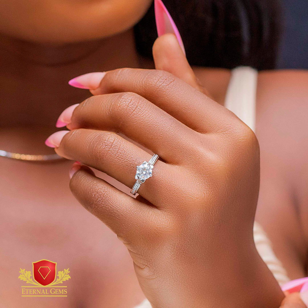 Leo Exquisite Engagement Ring