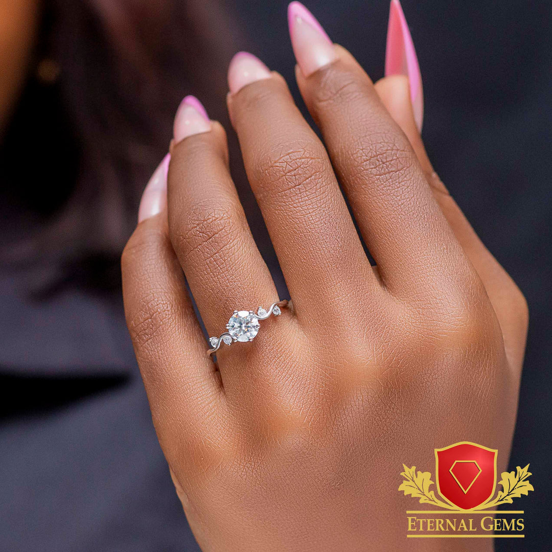 Gianna Moissanite Engagement Ring