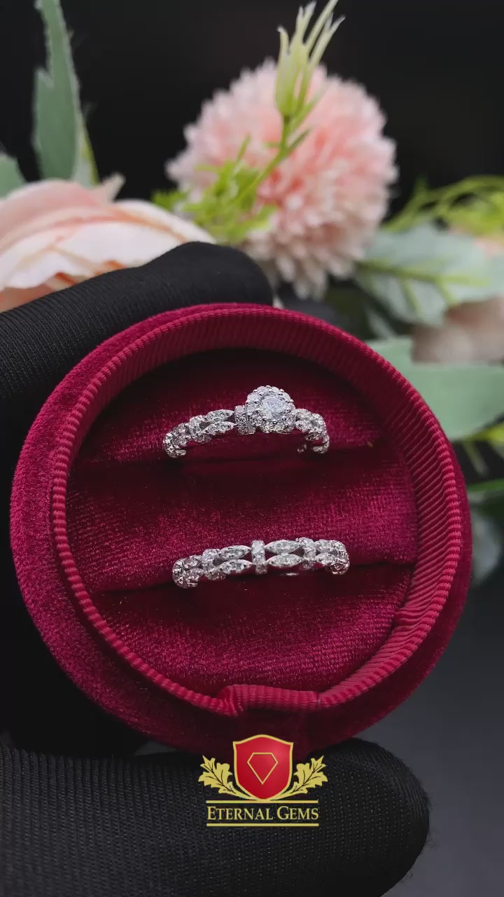 Jazmin Exclusive Sterling Silver Bridal Set