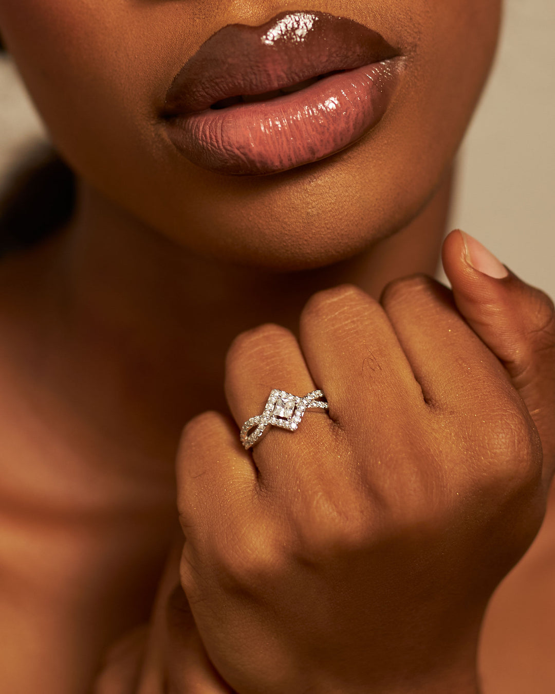 Beautiful Silver Engagement set is the perfect set.