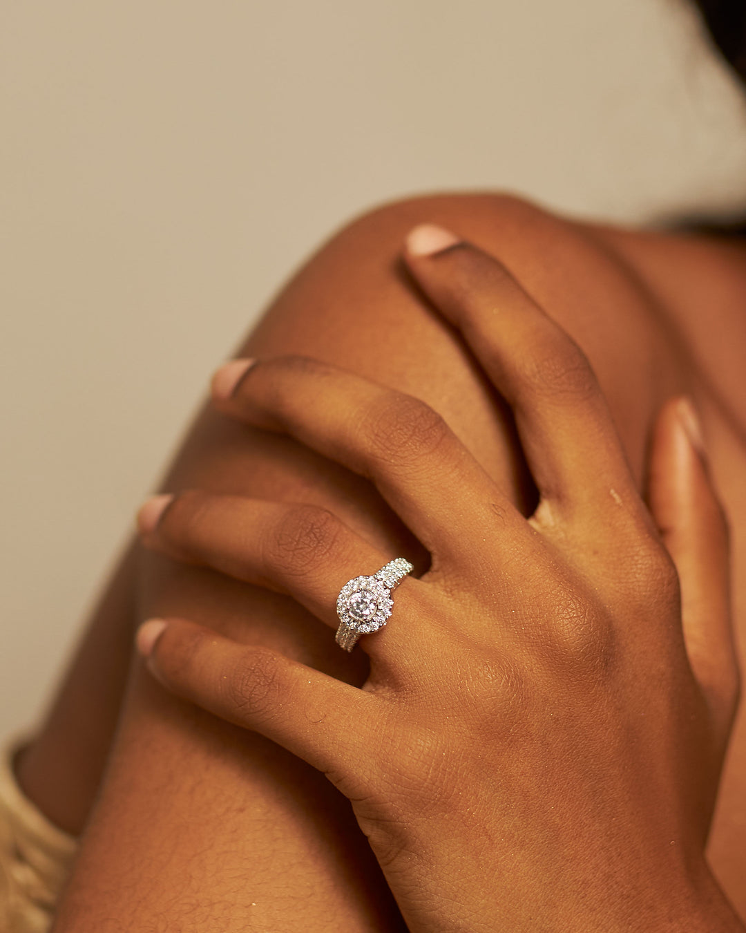Beautiful Silver Engagement set is the perfect set.