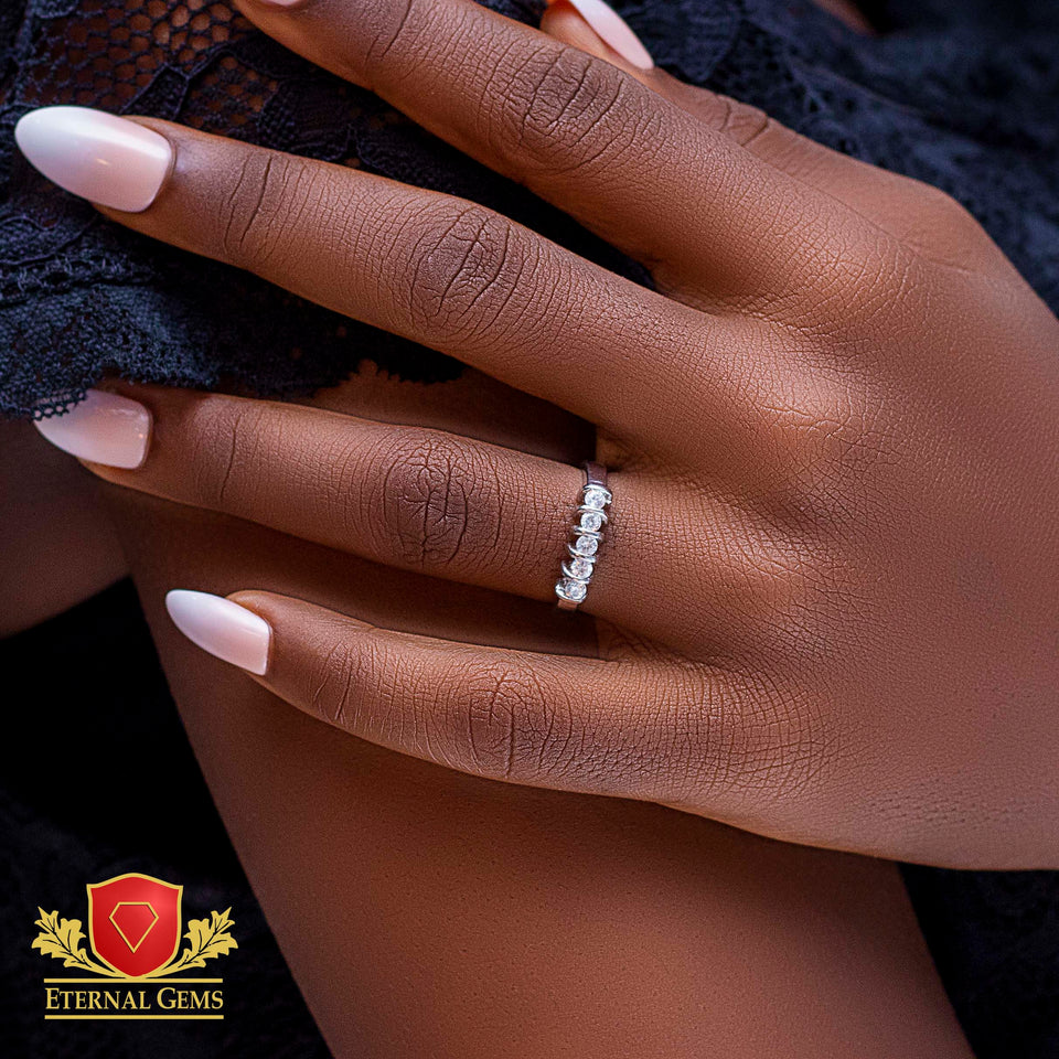Jolade's Exquisite Sterling Silver Engagement Ring
