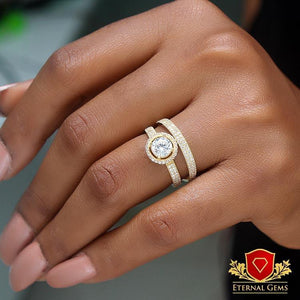 Lam's Exclusive 18karat Gold Bridal set