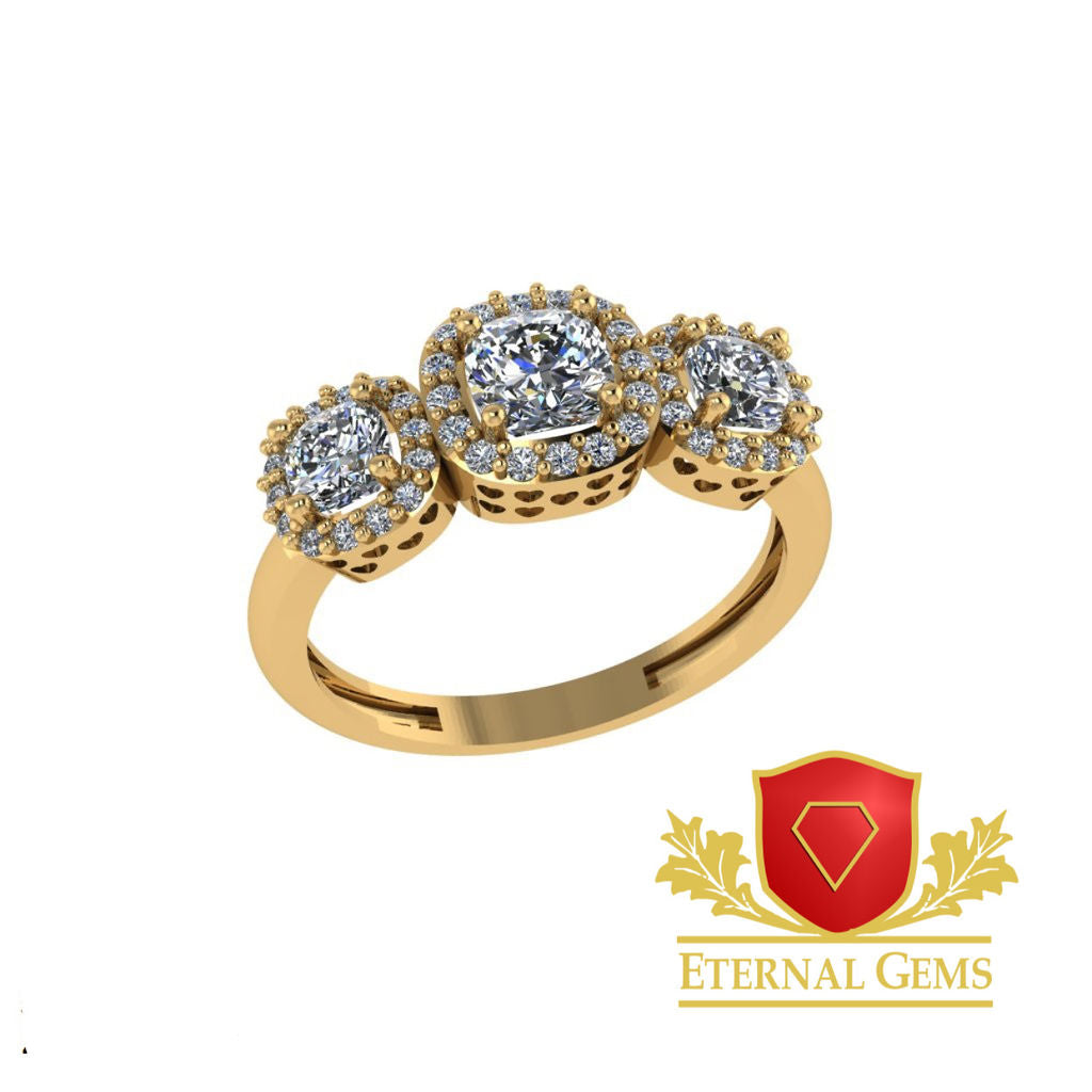 18karat Gold Engagement Ring