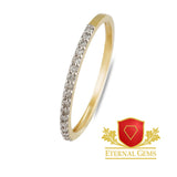 18karat Gold Engagement Set