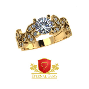 18karat Gold Engagement ring