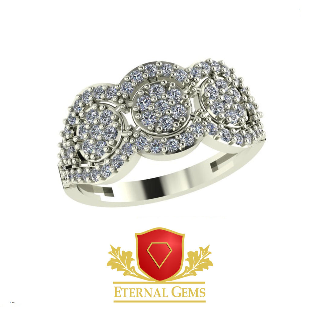 18karat White Gold Engagement ring