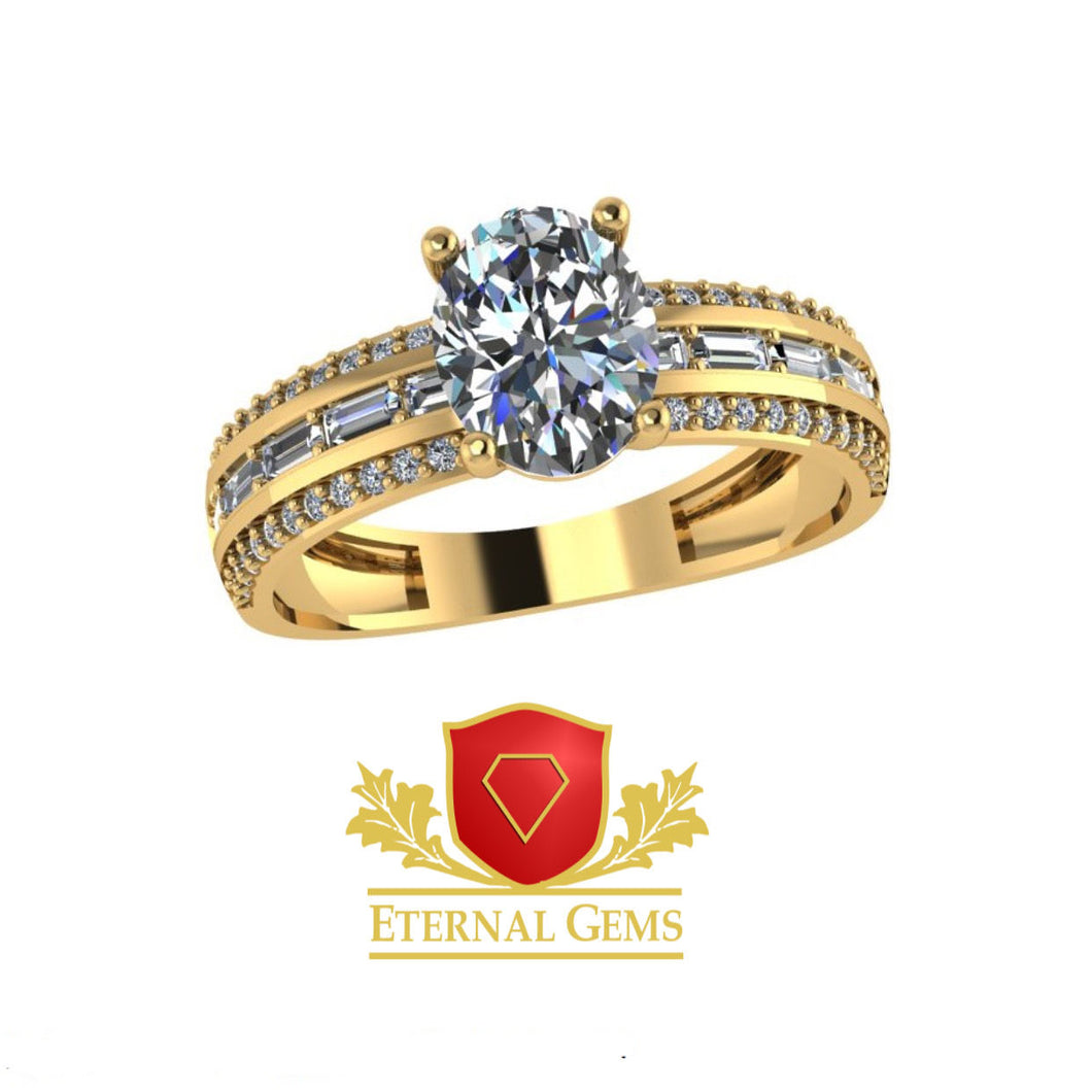 18karat Gold Engagement ring