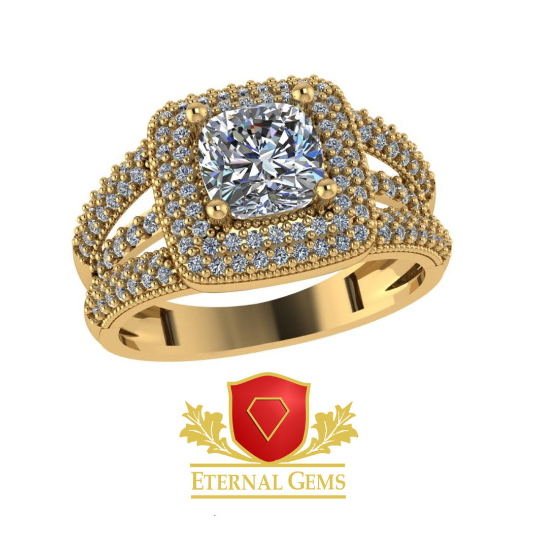 18karat Gold Engagement ring
