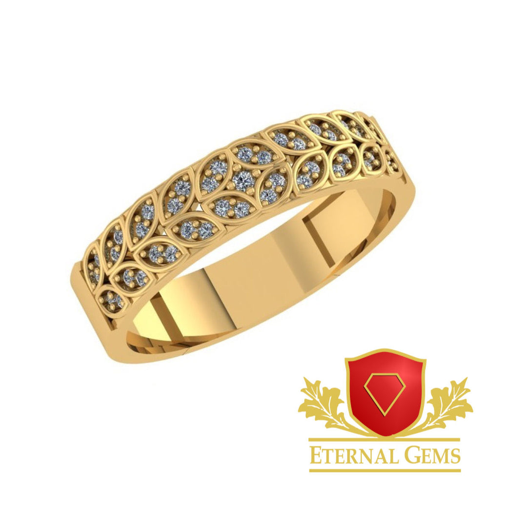 18 karat Gold Engagement ring