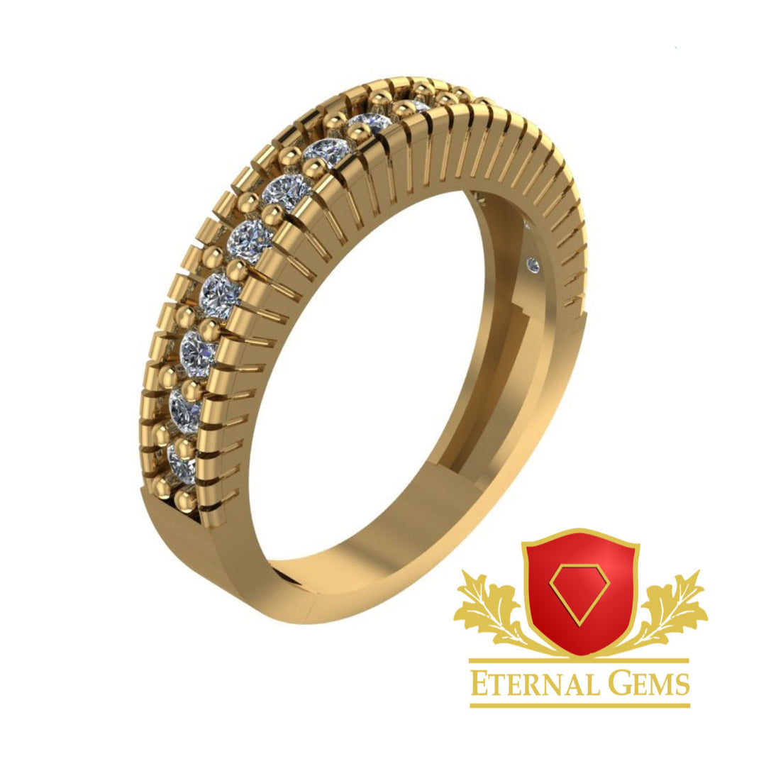 18 karat Gold Engagement ring