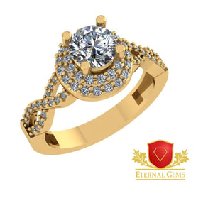 18karat Gold Engagement ring