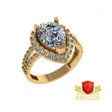 18karat Gold Engagement set