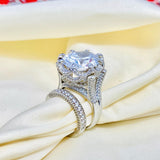 Stunning Silver Bridal set is the perfect set