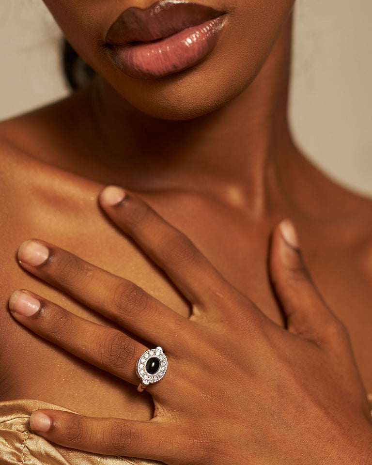 Beautiful Silver Engagement set is the perfect set.