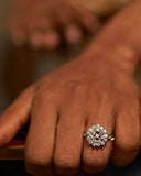 Beautiful Silver Engagement set is the perfect set.