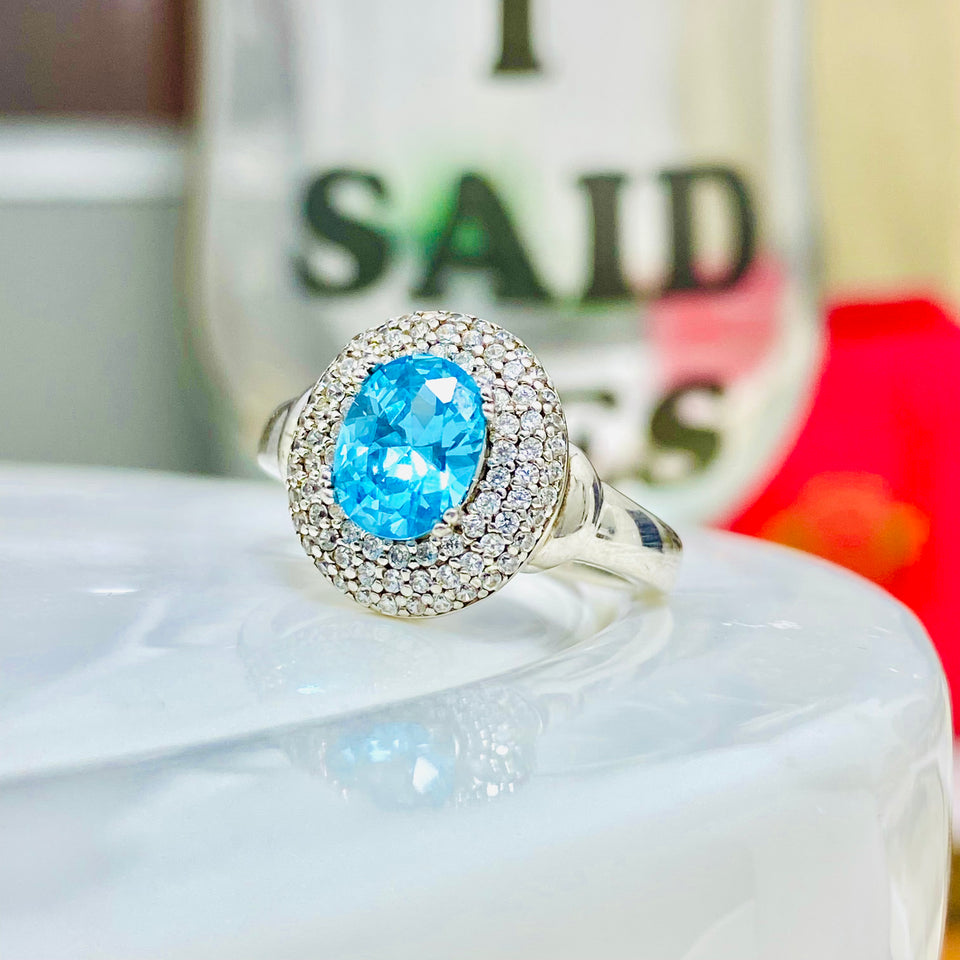 Sterling Silver Engagement Rings