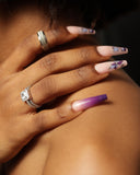 Beautiful Silver Wedding set is the perfect set