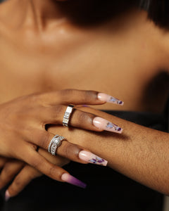 Beautiful Silver Wedding Set is the perfect set
